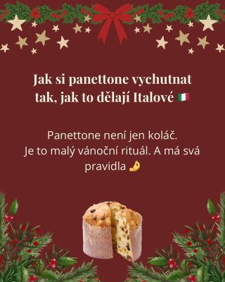 Jak si panettone vychutnat tak, jak to dělají Italové 🤌🇮🇹 Panettone není jen dezert. Je to vánoční rituál – a má svá...